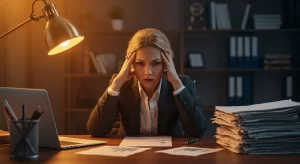 Imagen conceptual mostrando obstáculos superados por un equipo que colabora mediante la adopción estratégica de tecnologías digitales.